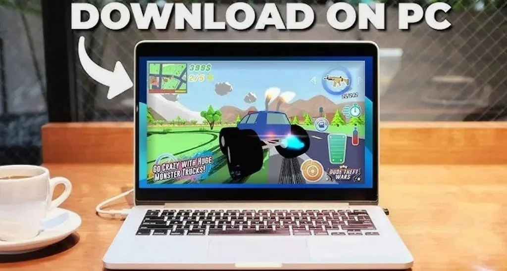 PC Version 1 dude theft wars pc image