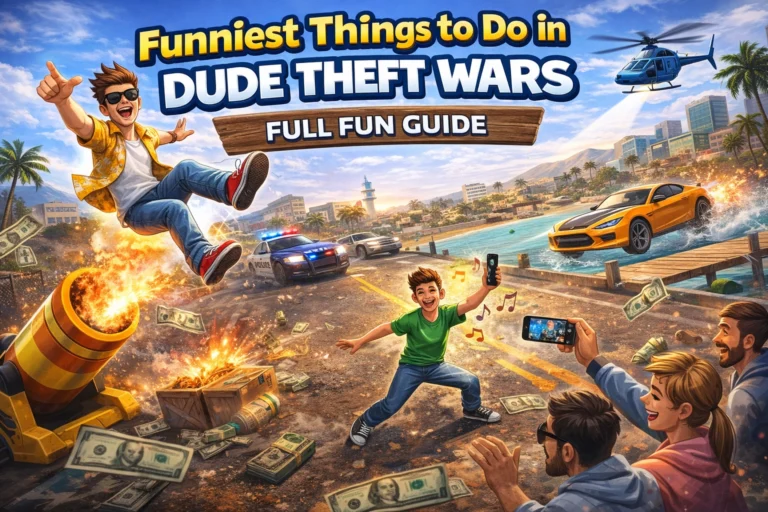 Funniest Things To Do in Dude Theft Wars – Full Fun Guide